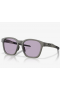 Oakley Shackle Sunglasses Matte Brown Tortoise Frame Prizm Tungsten Lenses
