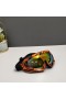 Oakley Ski Goggles Black Orange Frame Anti-fog Galaxy Gold Lenses