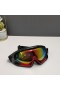 Oakley Ski Goggles Black Red Frame Anti-fog Galaxy Lenses