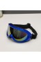 Oakley Ski Goggles Blue Frame Anti-fog Galaxy Lenses