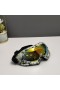 Oakley Ski Goggles Camo Frame Anti-fog Galaxy Gold Lenses
