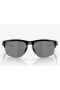 Oakley Sliver Edge Sunglasses Polished Black Frame Black Iridium Polarized Lenses