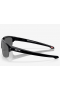 Oakley Sliver Edge Sunglasses Polished Black Frame Black Iridium Polarized Lenses