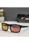 Oakley Sliver F Foldable Sunglasses Matte Black Frame Polarized Ruby Lenses