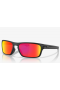 Oakley Sliver Stealth Sunglasses Matte Black Frame Ruby Iridium Polarized Lenses