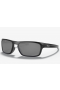 Oakley Sliver Stealth Sunglasses Polished Black Frame Black Iridium Polarized Lenses