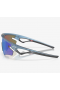 Oakley Sphaera™ Slash Sunglasses Matte Transparent Stonewash Frame Prizm Sapphire Polarized Lens