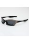 Oakley Splice Sunglasses Matte Black Gunmetal Frame Polarized Black Lenses
