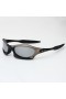 Oakley Splice Sunglasses Matte Black Gunmetal Frame Polarized Iridium Grey Lenses