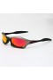Oakley Splice Sunglasses Matte Black Gunmetal Frame Polarized Ruby Lenses