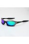 Oakley Splice Sunglasses Matte Black Gunmetal Frame Polarized Sapphire Lenses