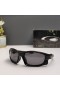Oakley Split Jacket Sunglasses Polished Black Frame Gray Lenses