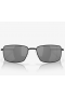 Oakley Square Wire Sunglasses Polished Black Frame Prizm Black Lenses