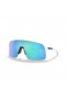 Oakley Sutro Lite Sunglasses Matte White Frame Prizm Sapphire Lens