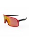 Oakley Sutro Sunglass OO9406A Black Red Frame Prizm Ruby Lens