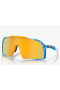 Oakley Sutro Sunglasses Blue Yellow White Splatter Frame Prizm 24k Lenses