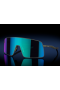 Oakley Sutro TI Sunglasses Satin Lead Frame Prizm Sapphire Lenses