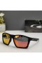 Oakley Targetline Sunglasses Black Frame Prizm Polarized Ruby Lenses