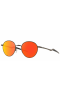 Oakley Terrigal Sunglasses Satin Pewter Frame Rizm Ruby Polarized Lenses