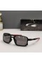 Oakley Triggerman Sunglasses Black Red Frame Prizm Polarized Gray Lenses