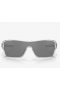 Oakley Turbine Rotor Sunglasses Polished Clear Frame Prizm Black Polarized Lenses