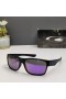 Oakley TwoFace Sunglasses Matte Black Frame Prizm Purple Polarized Lenses
