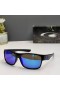 Oakley TwoFace Sunglasses Polished Black Frame Prizm Sapphire Polarized Lensess