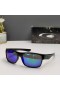 Oakley TwoFace Sunglasses Polished Black Frame Prizm Sapphire Polarized Lenses Green Icon