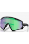 Oakley Wind Jacket 2.0 Sunglasses Matte Black Frame Prizm Road Jade Lenses