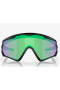 Oakley Wind Jacket 2.0 Sunglasses Matte Black Frame Prizm Road Jade Lenses