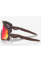 Oakley Wind Jacket 2.0 Sunglasses Matte Grenache Frame Prizm Road Lenses