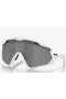 Oakley Wind Jacket 2.0 Sunglasses Matte White Frame Prizm Black Lenses
