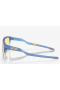 Oakley X Fortnite Helux Sunglasses Matte Cyan Blue Clear Shift Frame Prizm Gaming 2.0 Lenses