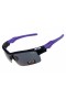 Oakley fast jacket purple / black sunglasses sale