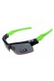 Oakley fast jacket sunglasses black green color