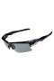 Oakleys fast jacket polished black sunglass