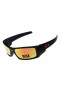 Oakley Gas can sunglass matte black / fire iridium sale