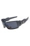 Oakley Oil Rig sunglasses matte gray frame gray lens