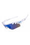 Oakley radarLock path sunglasses white / ice iridium