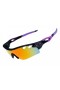 Oakley radarLock path matte black / purple sunglass