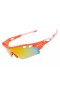 Oakley radarLock path sunglasses orange / fire iridium