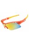 Oakley Radarlock Pitch sunglasses orange / fire iridium