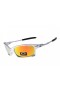 Oakley X Squared sunglasses silver frame / fire iridium
