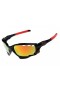 Oakley Racing Jacket polished black / fire iridium sunglass
