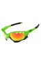 Oakley Racing Jacket green / fire iridium sunglass
