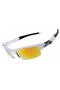 Oakley flak jacket white / fire iridium sunglasses sale