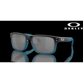 Oakley Holbrook Troy Lee Designs Series Prizm Black Lenses Tld Blue Fade Frame Sunglasses