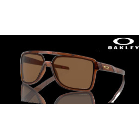 Oakley Castel Prizm Bronze Lenses Rootbeer Frame Sunglasses