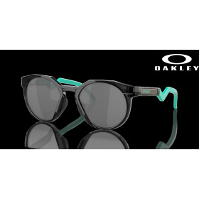 Oakley HSTN (Low Bridge Fit) Cycle The Galaxy Collection Prizm Black Polarized Lenses Black Ink Frame Sunglasses