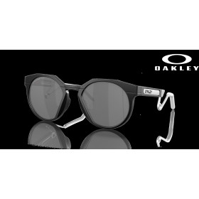 Oakley HSTN Metal Prizm Black Lenses Matte Black Frame Sunglasses